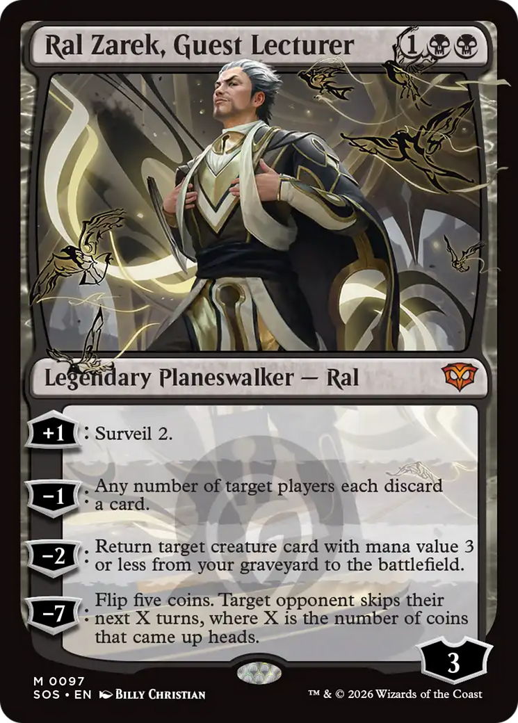 Ral Zarek, Guest Lecturer [Secrets of Strixhaven] MTG Single Magic: The Gathering | Red Claw Gaming