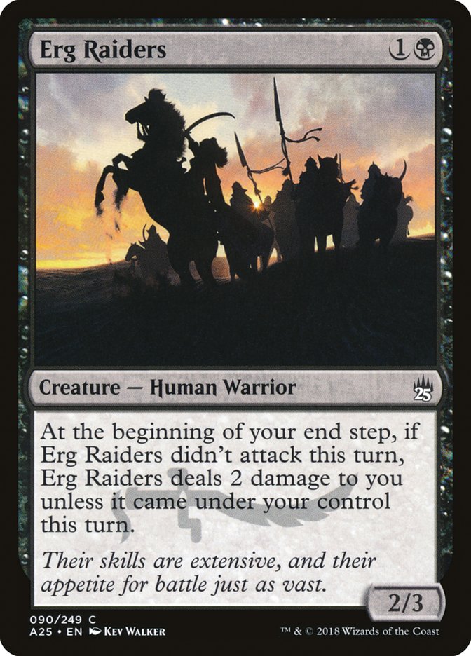 Erg Raiders [Masters 25] MTG Single Magic: The Gathering | Red Claw Gaming