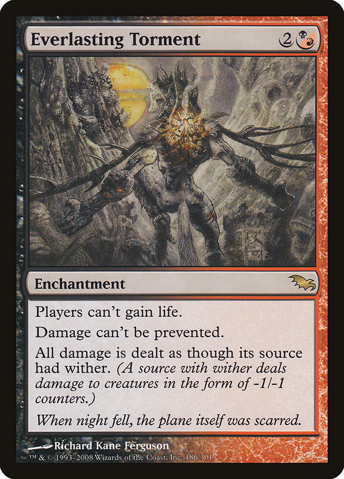 Everlasting Torment [Shadowmoor] MTG Single Magic: The Gathering | Red Claw Gaming
