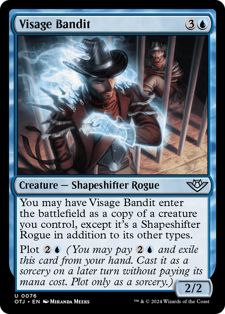 Visage Bandit [Outlaws of Thunder Junction] MTG Single Magic: The Gathering | Red Claw Gaming