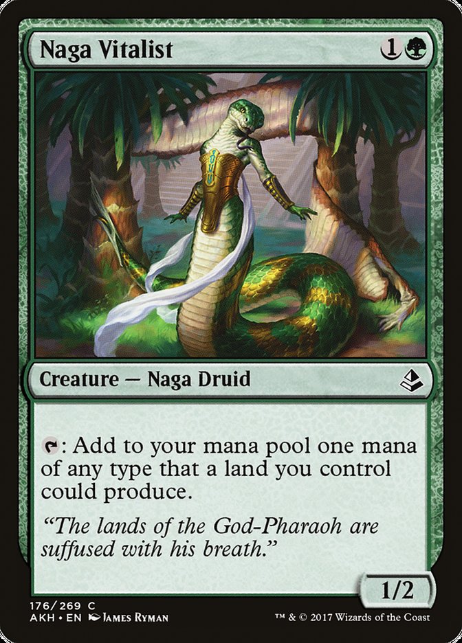 Naga Vitalist [Amonkhet] MTG Single Magic: The Gathering | Red Claw Gaming