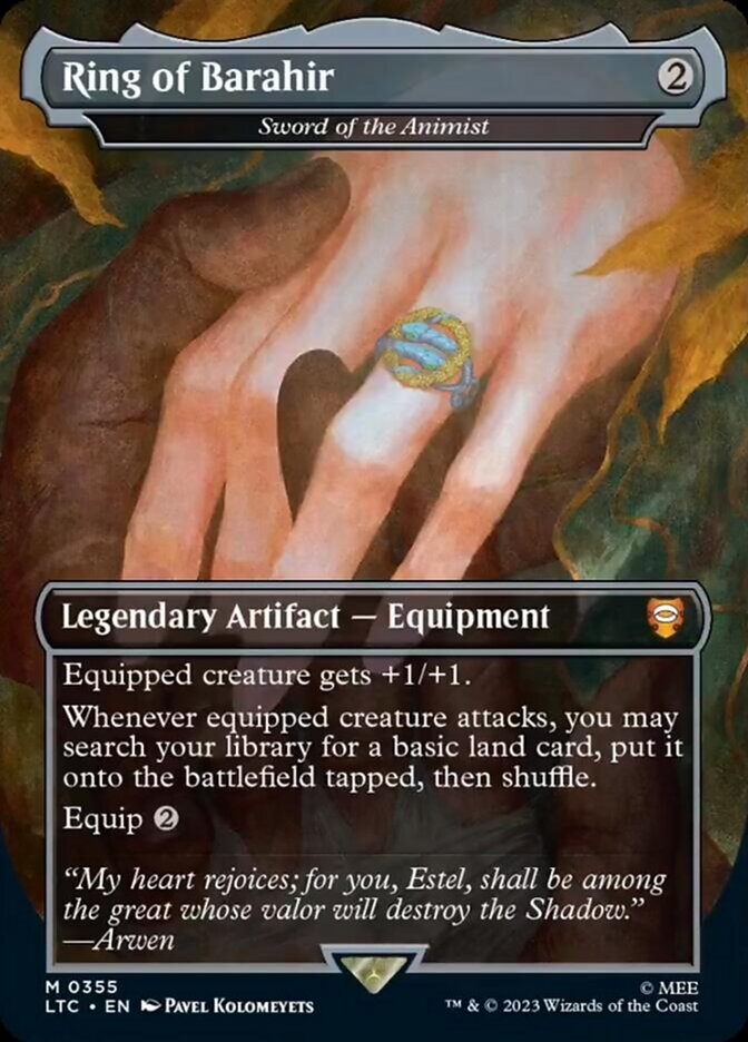 Ring of Barahir - Sword of the Animist [The Lord of the Rings: Tales of Middle-Earth Commander] MTG Single Magic: The Gathering | Red Claw Gaming