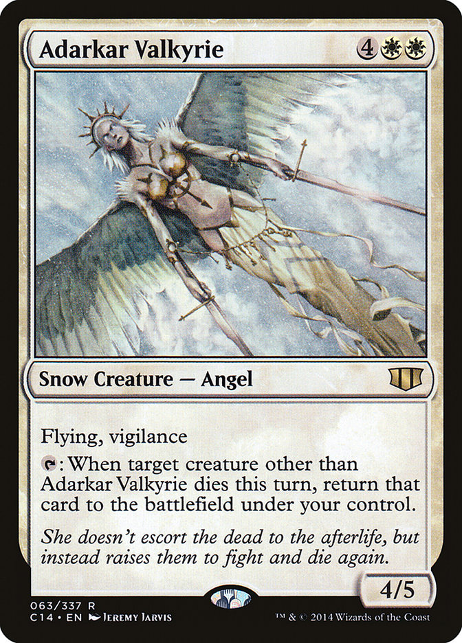 Adarkar Valkyrie [Commander 2014] MTG Single Magic: The Gathering | Red Claw Gaming