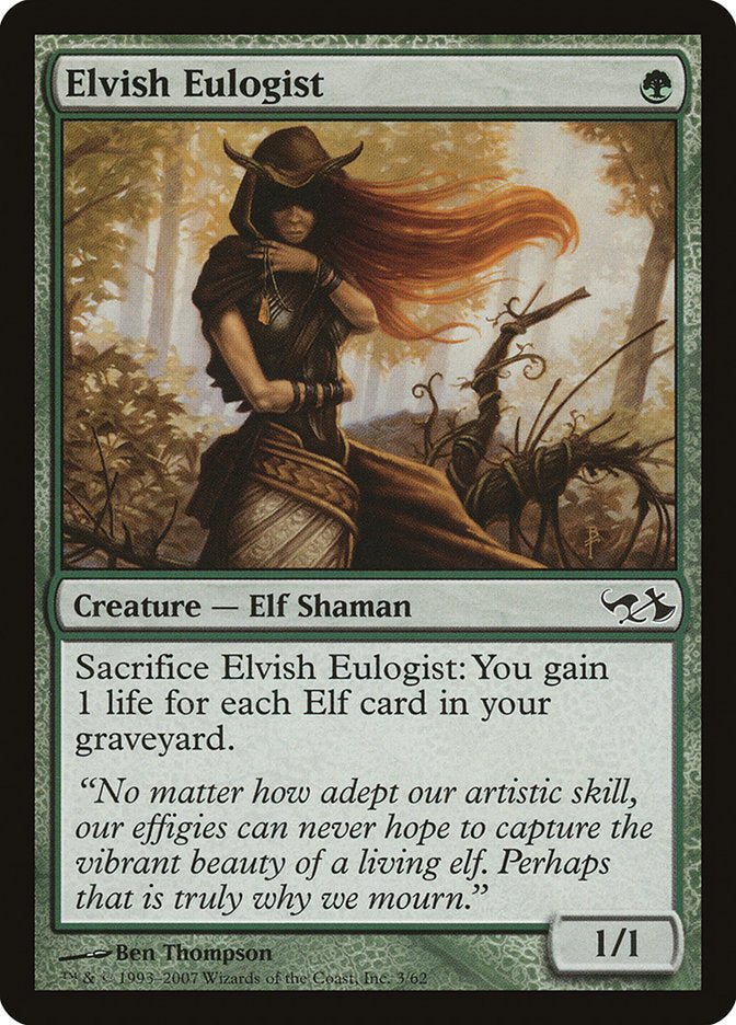 Elvish Eulogist [Duel Decks: Elves vs. Goblins] MTG Single Magic: The Gathering | Red Claw Gaming