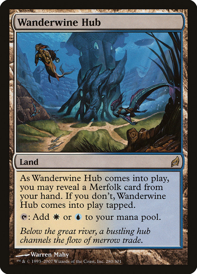 Wanderwine Hub [Lorwyn] MTG Single Magic: The Gathering | Red Claw Gaming