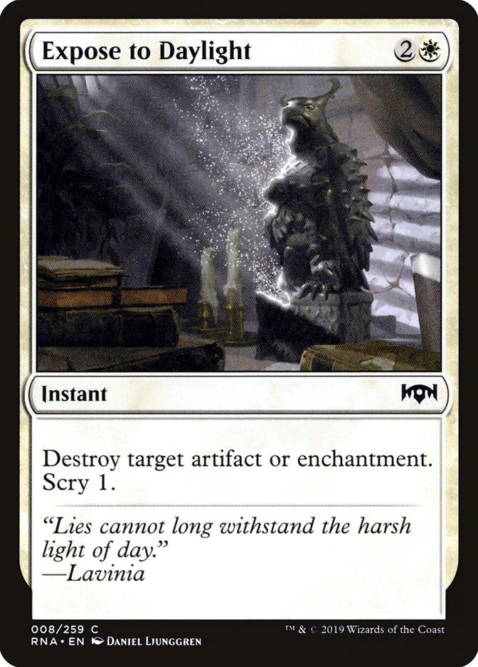 Expose to Daylight [Ravnica Allegiance] MTG Single Magic: The Gathering | Red Claw Gaming