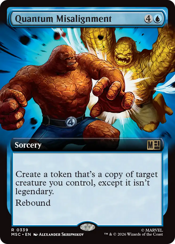 Quantum Misalignment (Extended Art) [Marvel Super Heroes Commander] | Red Claw Gaming