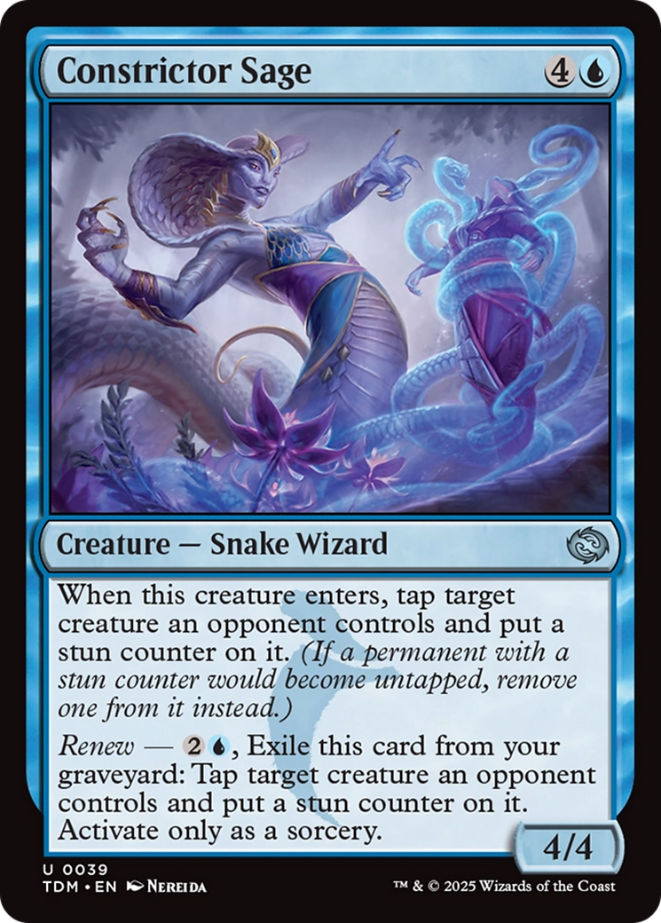Constrictor Sage [Tarkir: Dragonstorm] MTG Single Magic: The Gathering | Red Claw Gaming