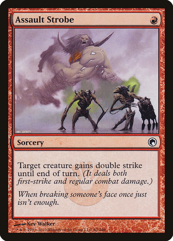 Assault Strobe [Scars of Mirrodin] MTG Single Magic: The Gathering | Red Claw Gaming