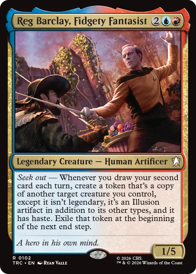 Reg Barclay, Fidgety Fantasist [Star Trek Commander] | Red Claw Gaming
