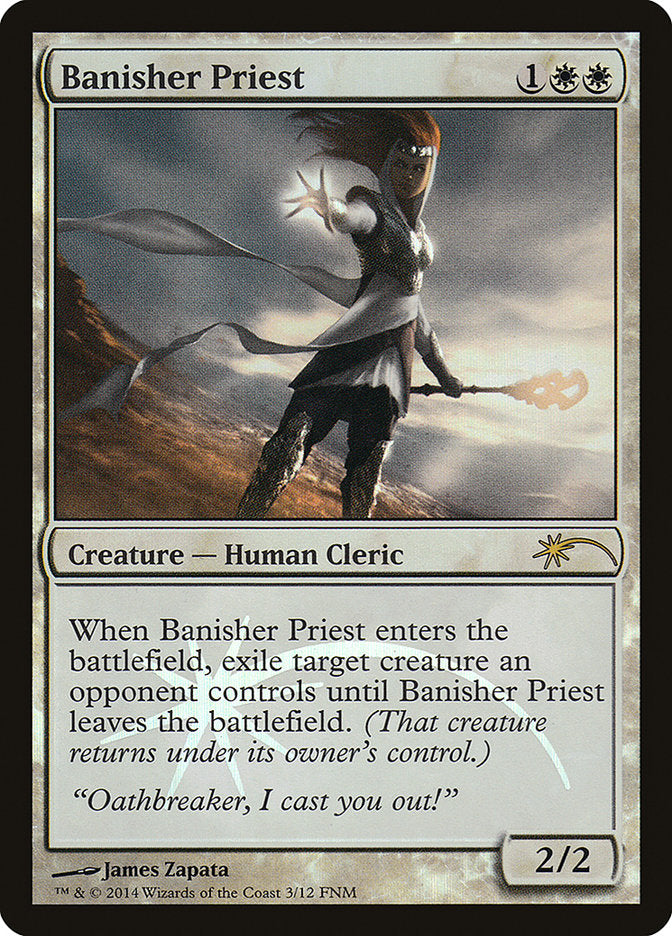 Banisher Priest [Friday Night Magic 2014] MTG Single Magic: The Gathering | Red Claw Gaming