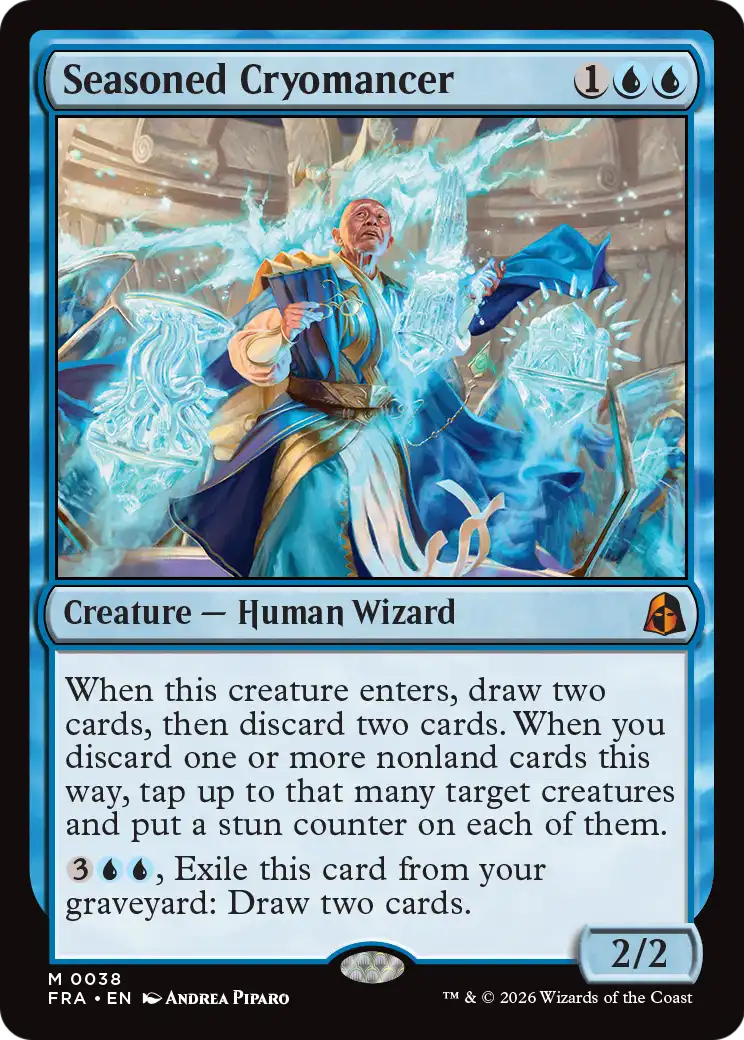 Seasoned Cryomancer [Reality Fracture] MTG Single Magic: The Gathering | Red Claw Gaming