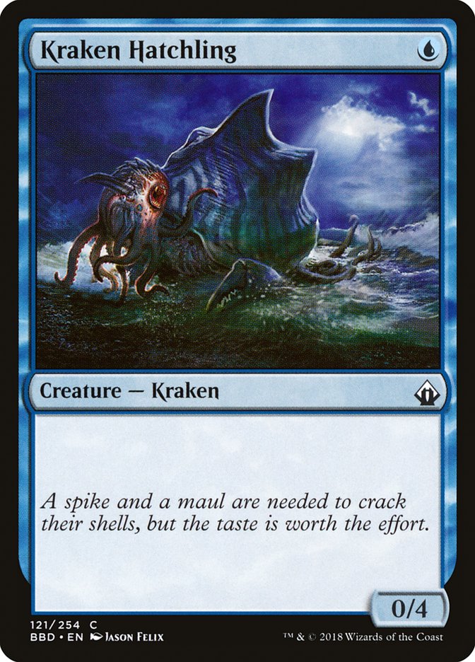 Kraken Hatchling [Battlebond] MTG Single Magic: The Gathering | Red Claw Gaming