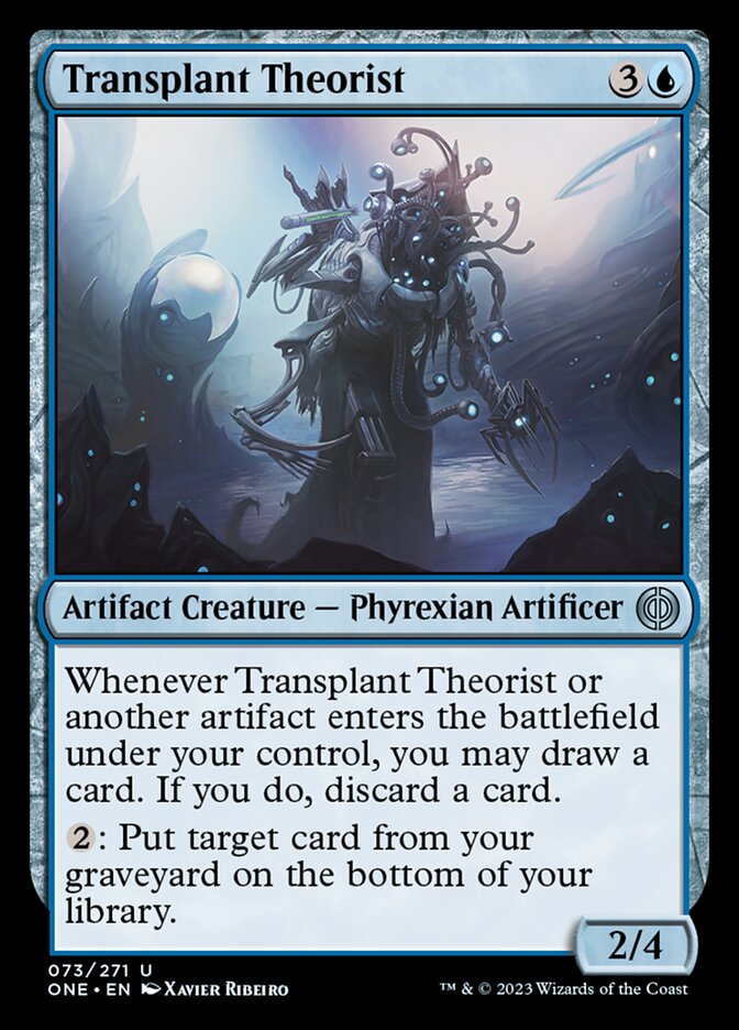 Transplant Theorist [Phyrexia: All Will Be One] MTG Single Magic: The Gathering | Red Claw Gaming