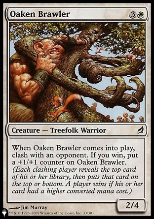 Oaken Brawler [The List] MTG Single Magic: The Gathering | Red Claw Gaming