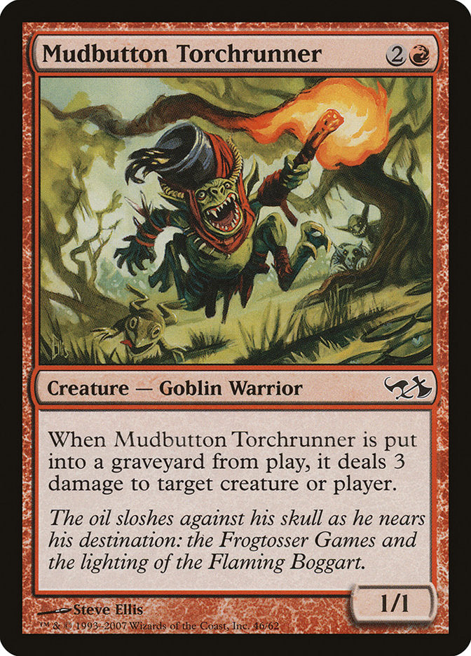 Mudbutton Torchrunner [Duel Decks: Elves vs. Goblins] MTG Single Magic: The Gathering | Red Claw Gaming