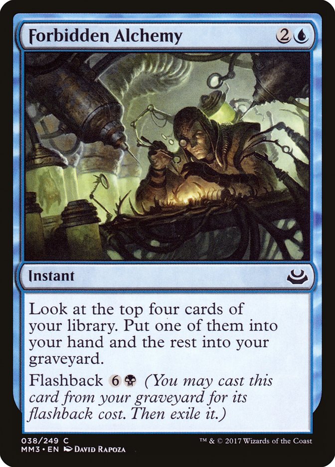 Forbidden Alchemy [Modern Masters 2017] MTG Single Magic: The Gathering | Red Claw Gaming