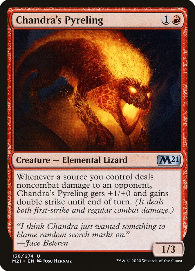 Chandra's Pyreling [Core Set 2021] MTG Single Magic: The Gathering | Red Claw Gaming