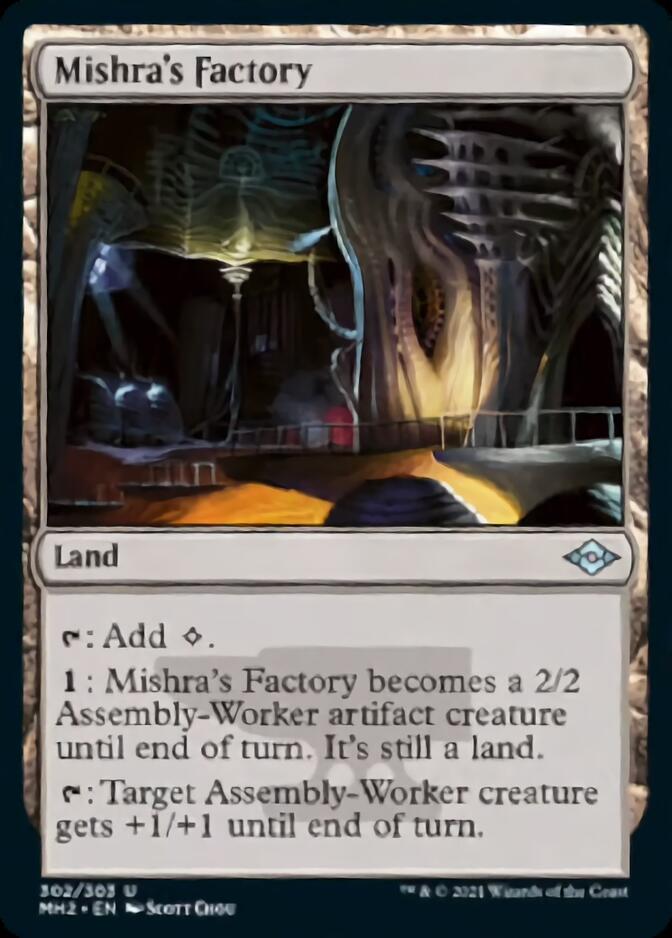 Mishra's Factory (Foil Etched) [Modern Horizons 2] MTG Single Magic: The Gathering | Red Claw Gaming