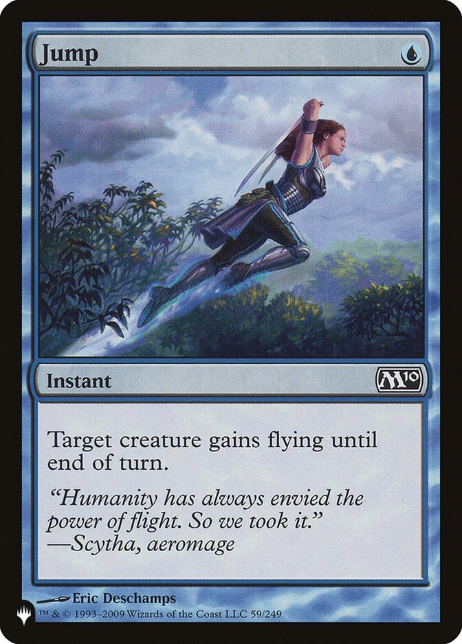 Jump [The List] MTG Single Magic: The Gathering | Red Claw Gaming