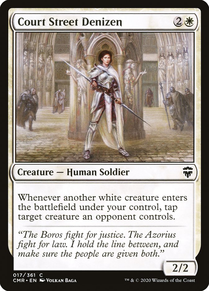 Court Street Denizen [Commander Legends] MTG Single Magic: The Gathering | Red Claw Gaming