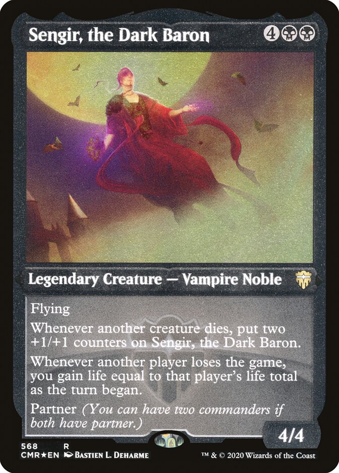 Sengir, the Dark Baron (Etched) [Commander Legends] MTG Single Magic: The Gathering | Red Claw Gaming