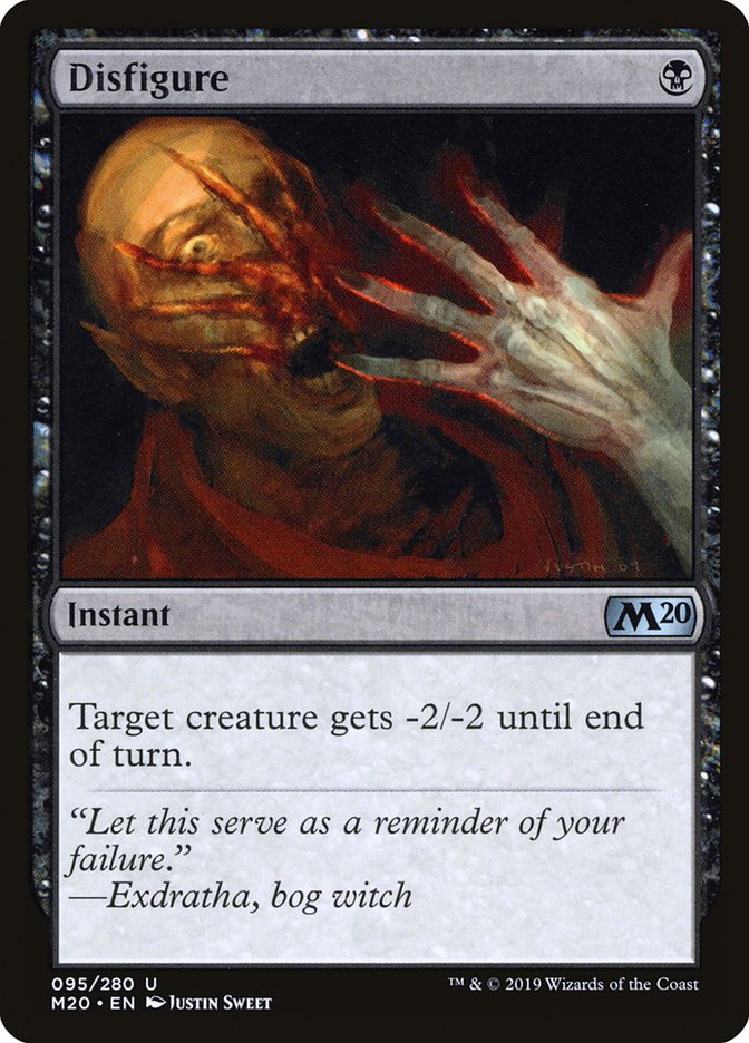 Disfigure [Core Set 2020] MTG Single Magic: The Gathering | Red Claw Gaming