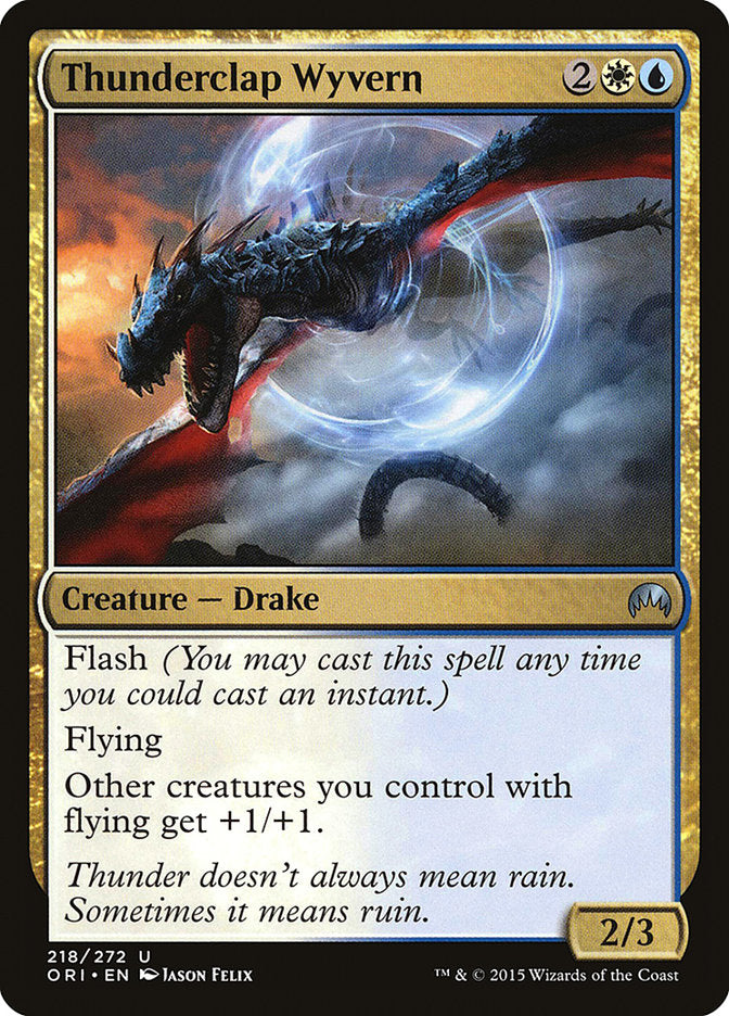 Thunderclap Wyvern [Magic Origins] MTG Single Magic: The Gathering | Red Claw Gaming