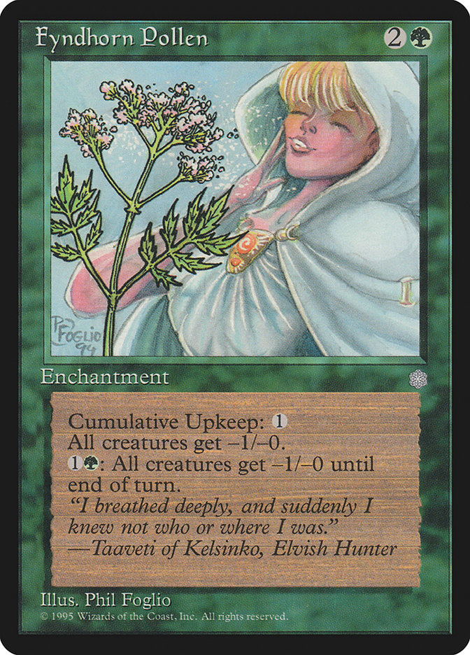 Fyndhorn Pollen [Ice Age] MTG Single Magic: The Gathering | Red Claw Gaming