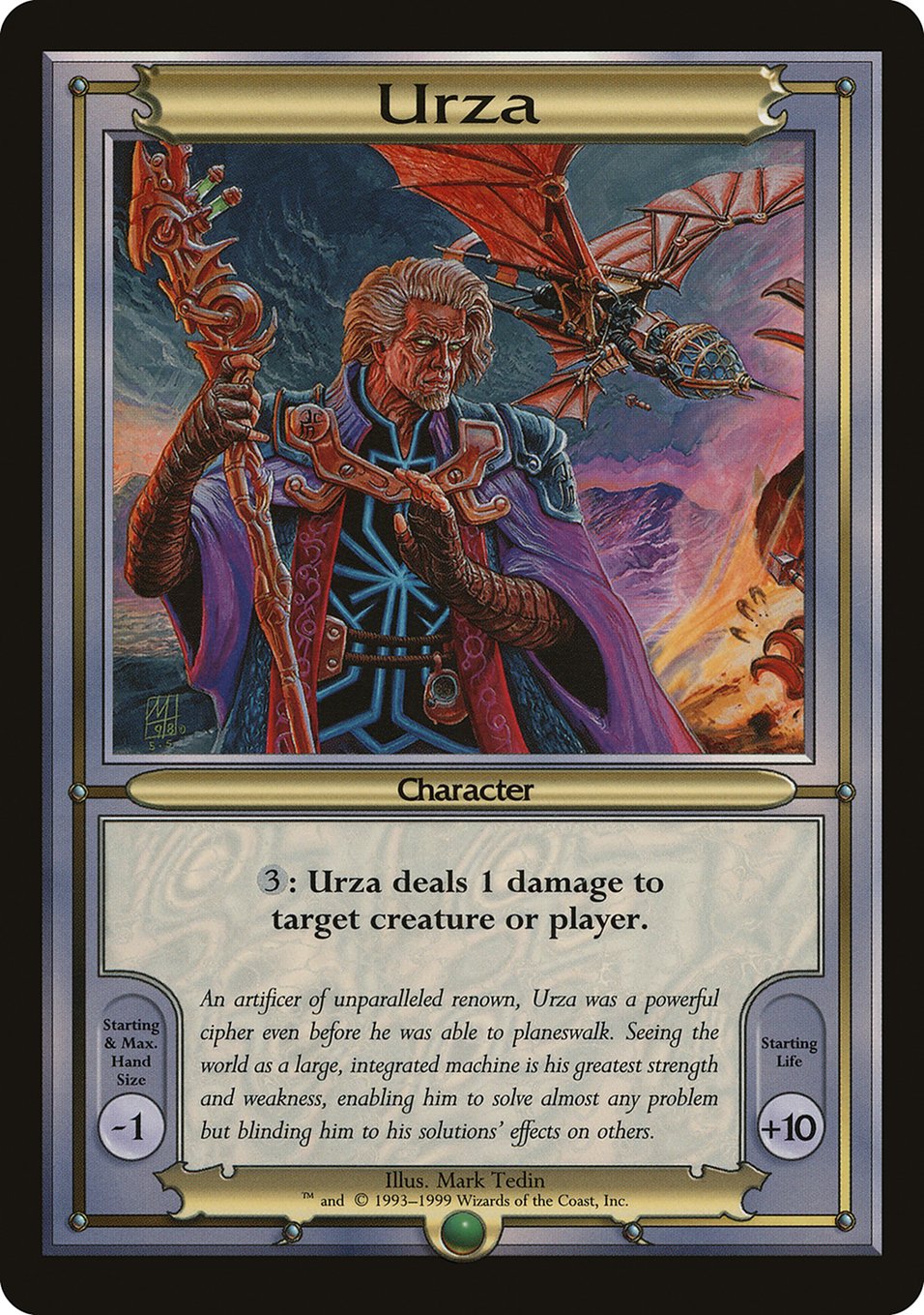 Urza [Vanguard Series] MTG Single Magic: The Gathering | Red Claw Gaming