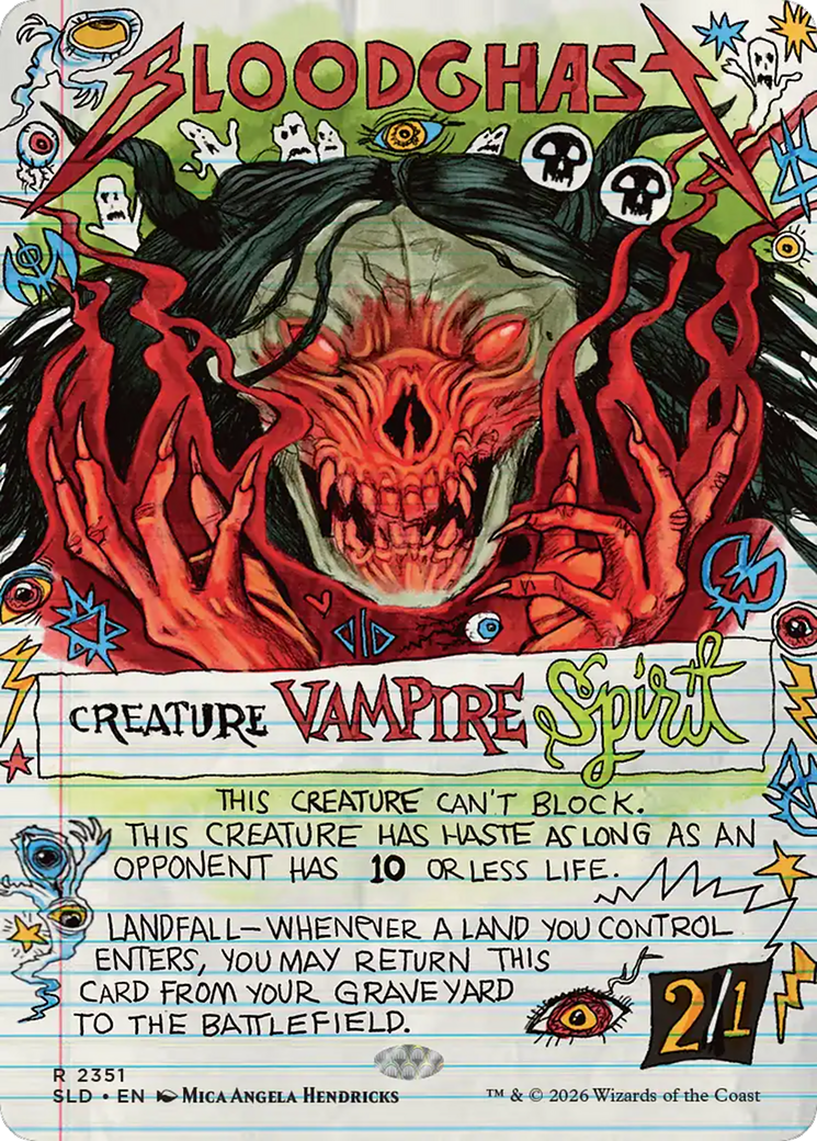 Bloodghast (2351) [Secret Lair Drop Series] MTG Single Magic: The Gathering | Red Claw Gaming