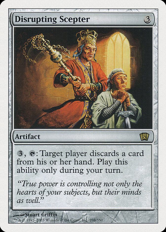 Disrupting Scepter [Eighth Edition] MTG Single Magic: The Gathering | Red Claw Gaming