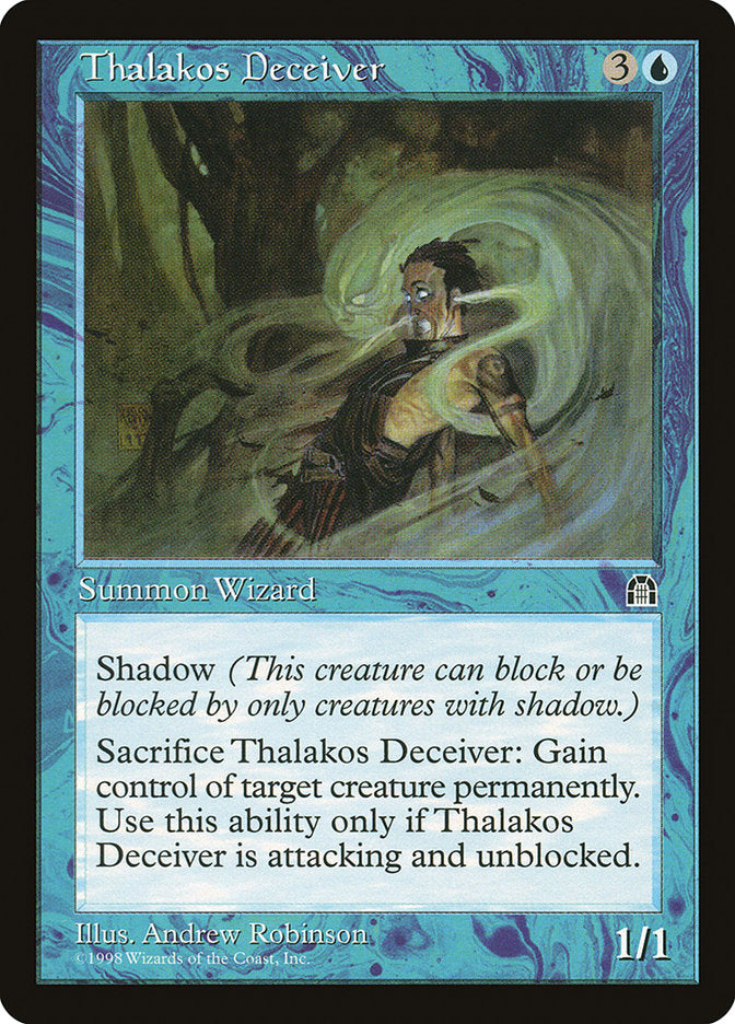 Thalakos Deceiver [Stronghold] MTG Single Magic: The Gathering | Red Claw Gaming