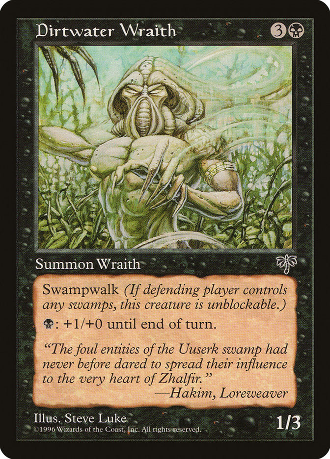 Dirtwater Wraith [Mirage] MTG Single Magic: The Gathering | Red Claw Gaming