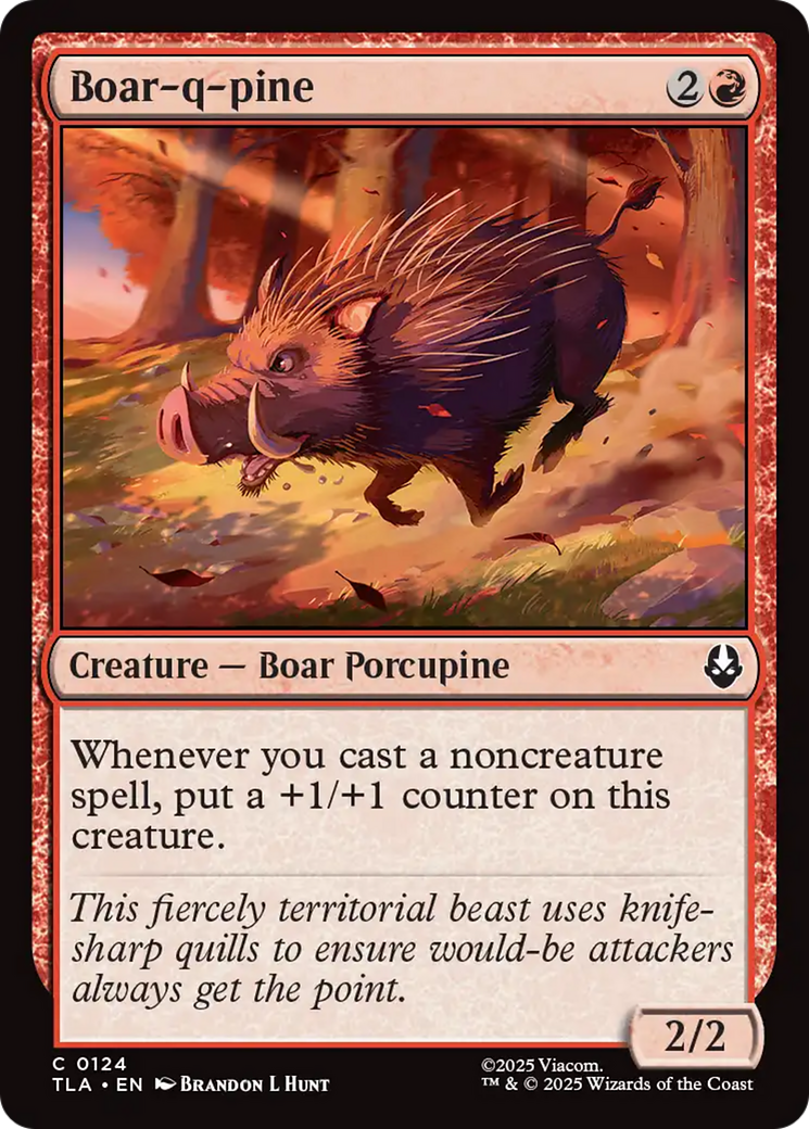Boar-q-pine [Avatar: The Last Airbender] MTG Single Magic: The Gathering | Red Claw Gaming