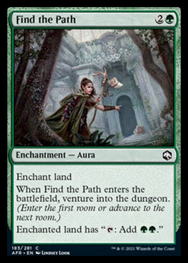 Find the Path [Dungeons & Dragons: Adventures in the Forgotten Realms] MTG Single Magic: The Gathering | Red Claw Gaming