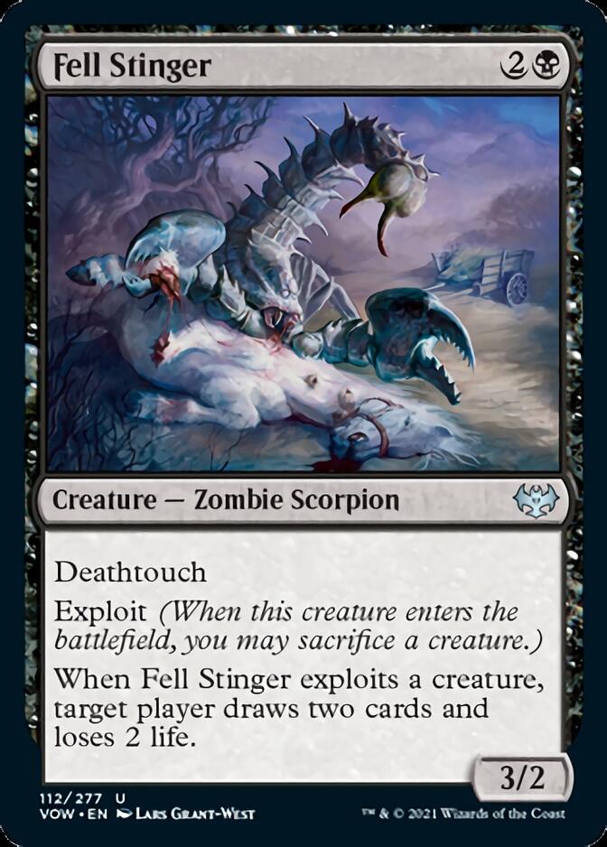 Fell Stinger [Innistrad: Crimson Vow] MTG Single Magic: The Gathering | Red Claw Gaming