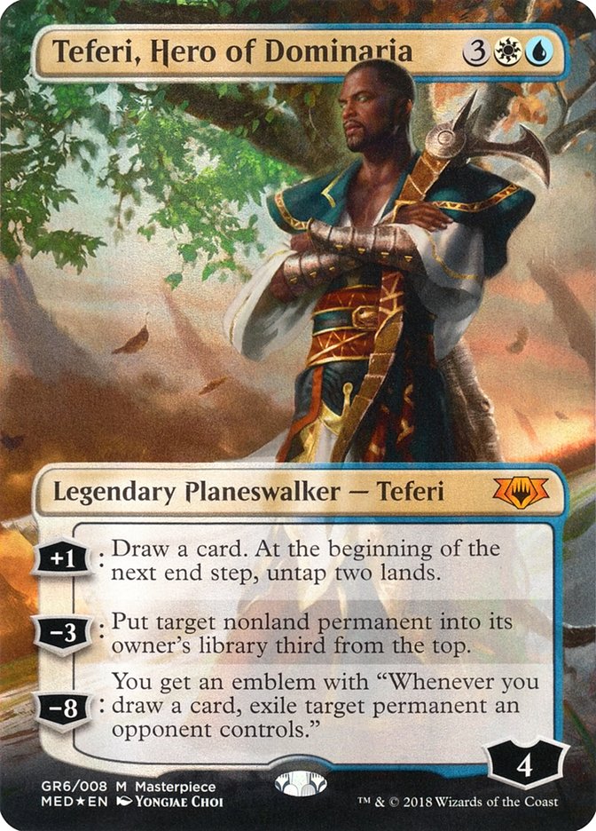 Teferi, Hero of Dominaria [Mythic Edition] MTG Single Magic: The Gathering | Red Claw Gaming