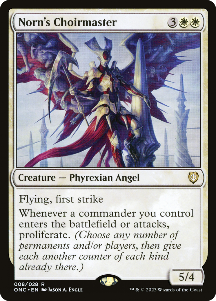 Norn's Choirmaster [Phyrexia: All Will Be One Commander] MTG Single Magic: The Gathering | Red Claw Gaming