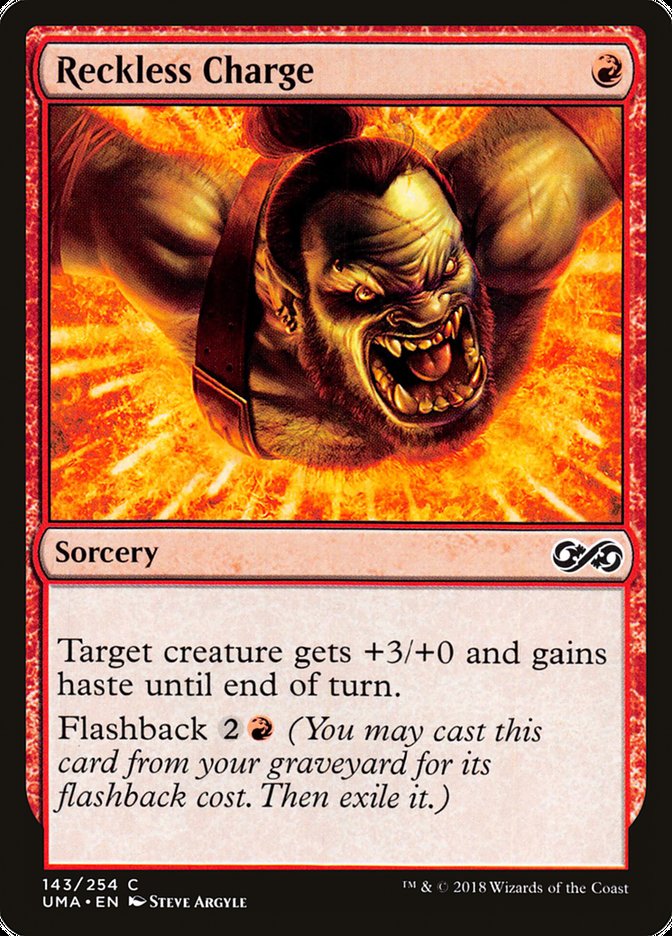 Reckless Charge [Ultimate Masters] MTG Single Magic: The Gathering | Red Claw Gaming