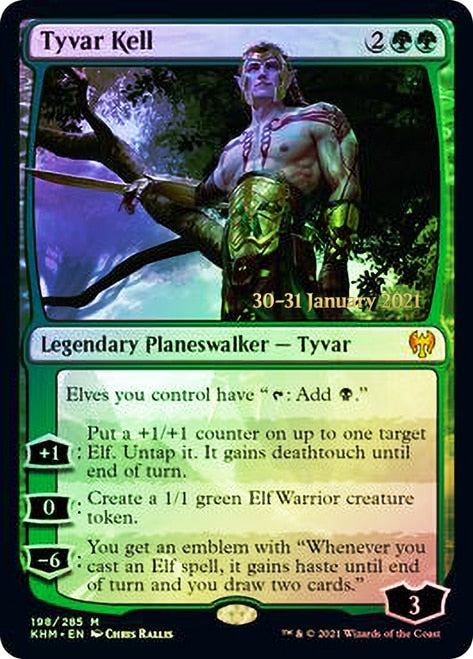 Tyvar Kell [Kaldheim Prerelease Promos] MTG Single Magic: The Gathering | Red Claw Gaming
