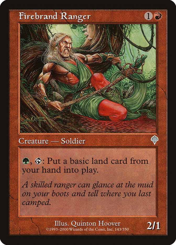 Firebrand Ranger [Invasion] MTG Single Magic: The Gathering | Red Claw Gaming