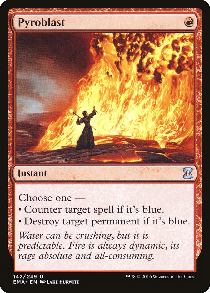 Pyroblast [Eternal Masters] MTG Single Magic: The Gathering | Red Claw Gaming