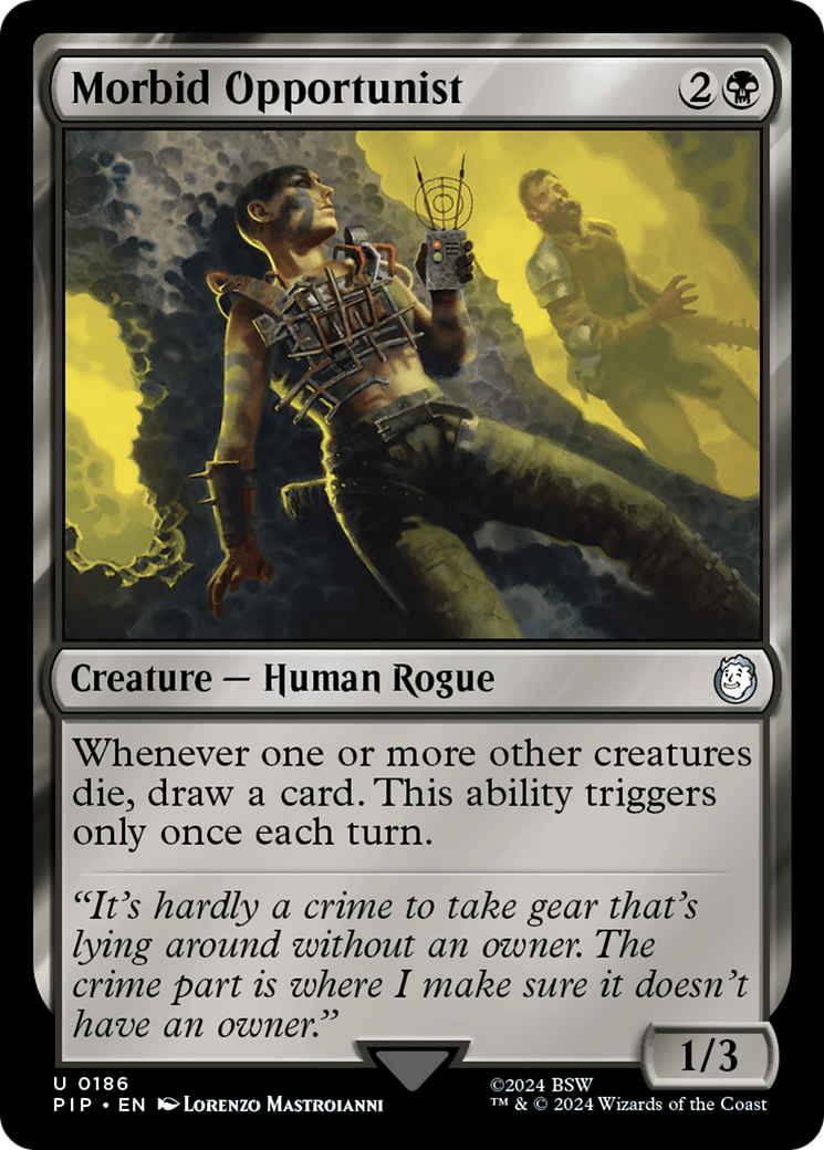 Morbid Opportunist [Fallout] MTG Single Magic: The Gathering    | Red Claw Gaming