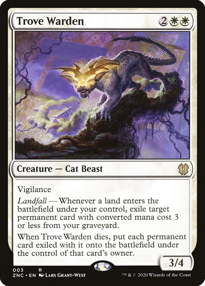 Trove Warden [Zendikar Rising Commander] MTG Single Magic: The Gathering | Red Claw Gaming