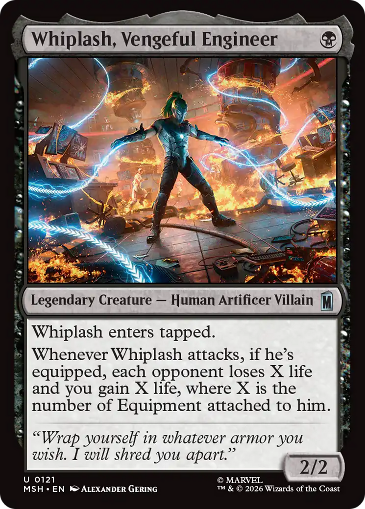 Whiplash, Vengeful Engineer [Marvel Super Heroes] | Red Claw Gaming