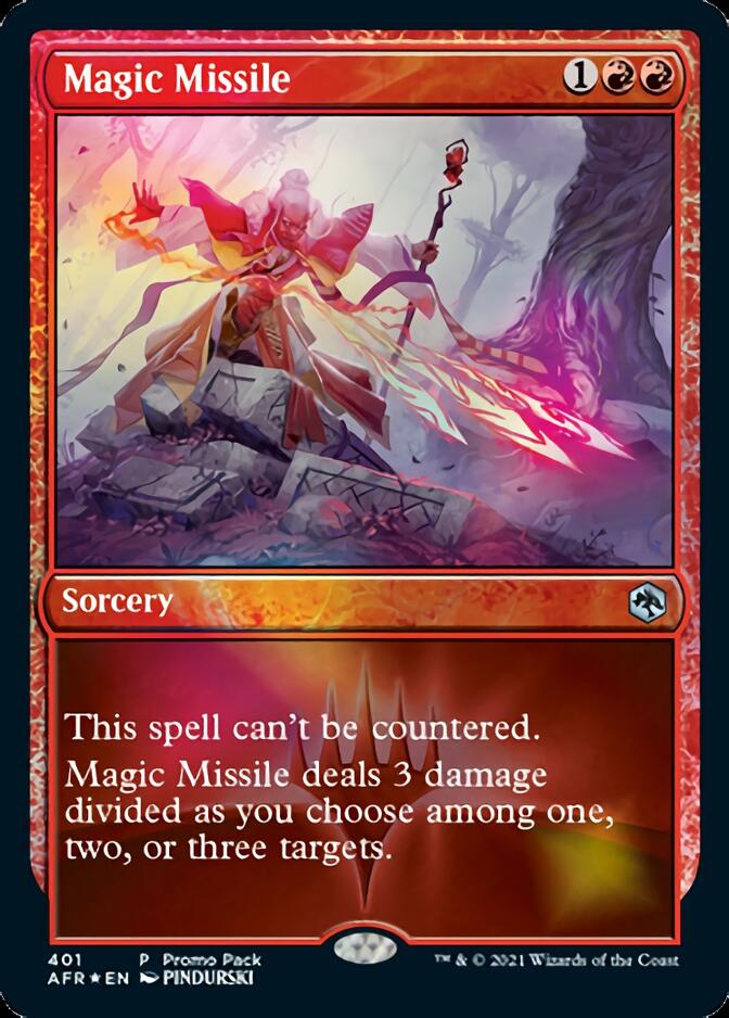 Magic Missile (Promo Pack) [Dungeons & Dragons: Adventures in the Forgotten Realms] MTG Single Magic: The Gathering | Red Claw Gaming