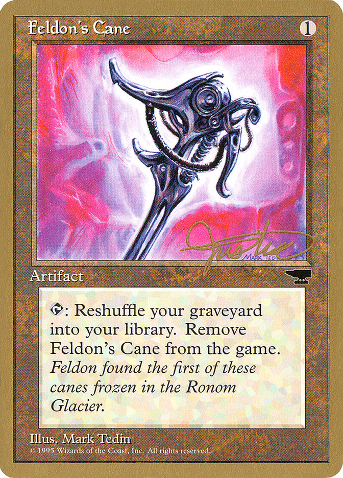 Feldon's Cane (Mark Justice) [Pro Tour Collector Set] MTG Single Magic: The Gathering | Red Claw Gaming