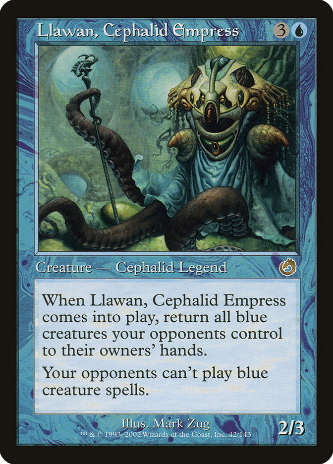 Llawan, Cephalid Empress [Torment] MTG Single Magic: The Gathering | Red Claw Gaming