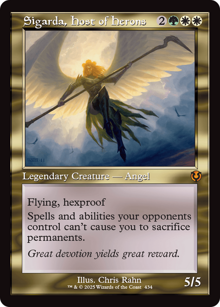Sigarda, Host of Herons (Retro Frame) [Innistrad Remastered] MTG Single Magic: The Gathering | Red Claw Gaming